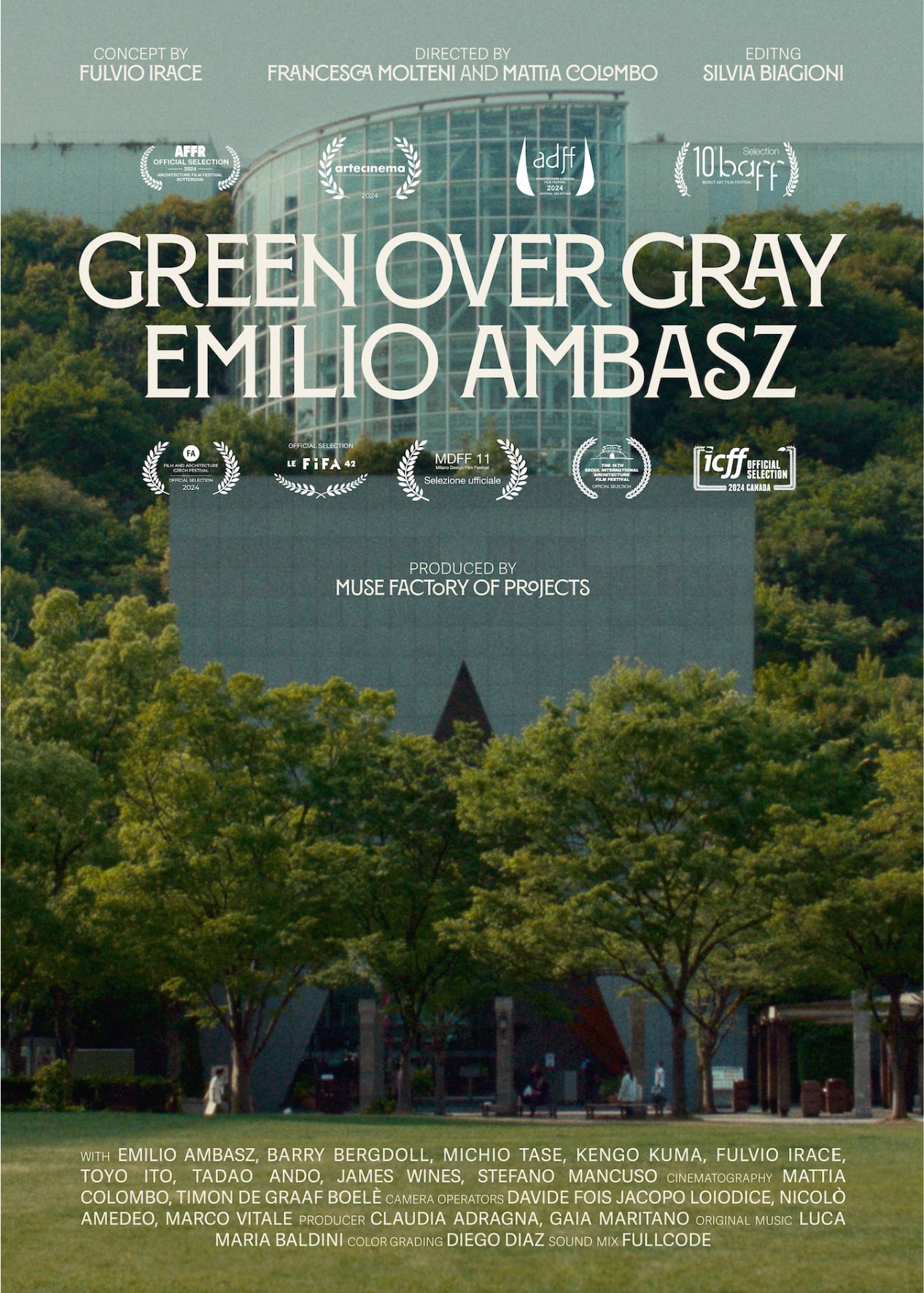Green Over Gray. Emilio Ambasz